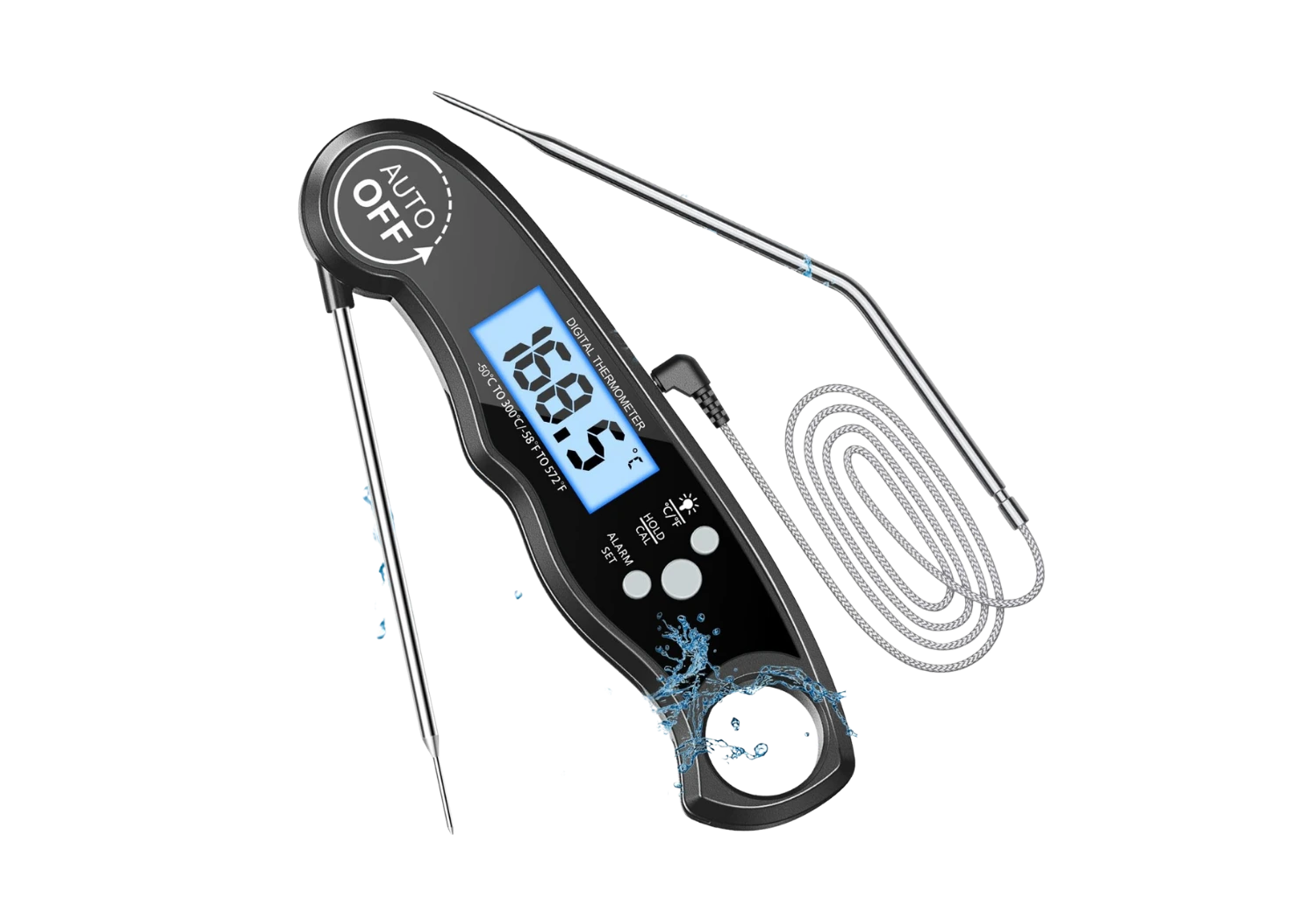 CIRYCASE Fleischthermometer Digital