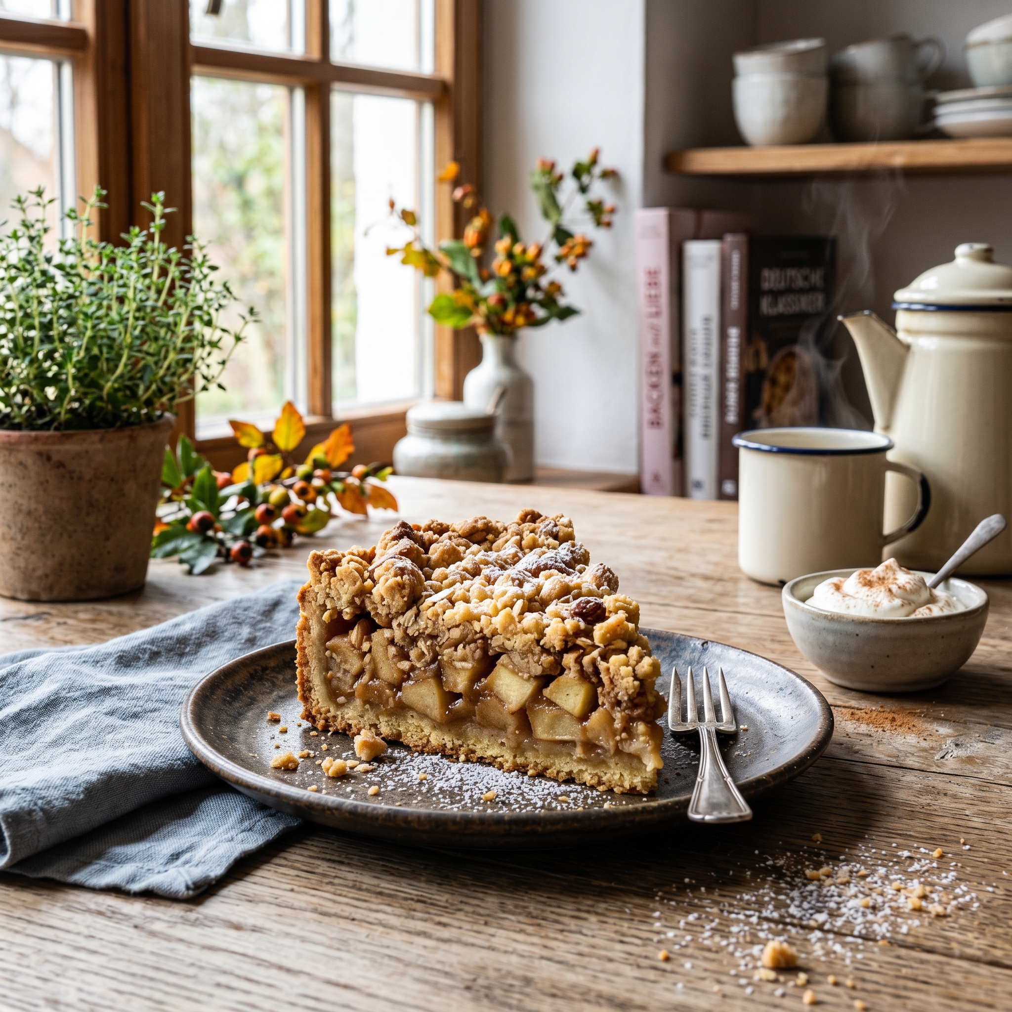 Apple Crumble Cake