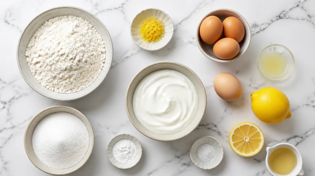Zitronenkuchen mit Joghurt – saftig & einfach