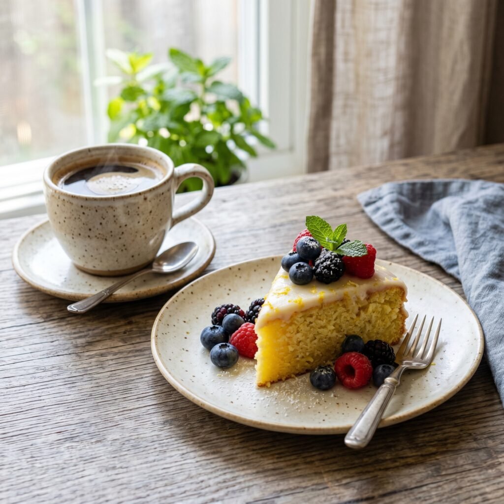 Veganer Zitronenkuchen