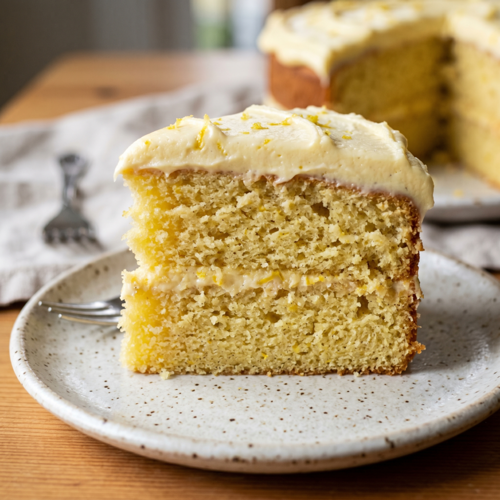 Veganer Zitronenkuchen