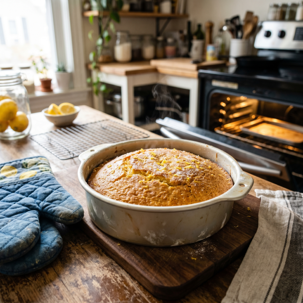 Veganer Zitronenkuchen