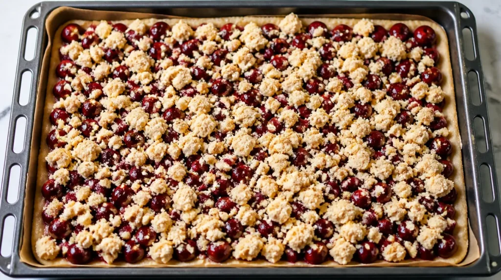 Kirschstreuselkuchen