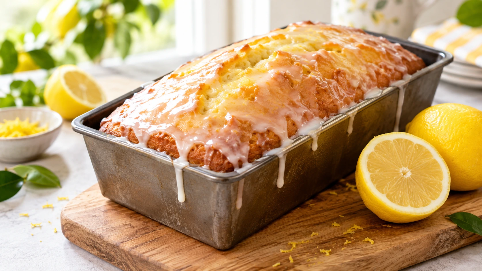 Saftiger Zitronenkuchen