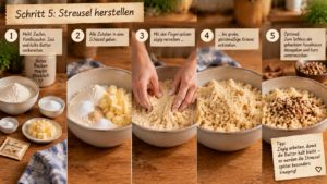Schritt 4: Früchte vorbereiten. Wasche die Pflaumen oder Zwetschgen, halbiere sie und löse den Stein. Ein Zwetschgenentsteiner beschleunigt das deutlich, mit einem kleinen Messer geht es aber genauso. Lass die Hälften in einem Sieb abtropfen.